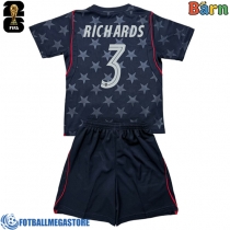 Fotballdrakt Barn Forente stater Chris Richards #3 Bortedraktsett VM 2026 Kortermet (+ Korte bukser)
